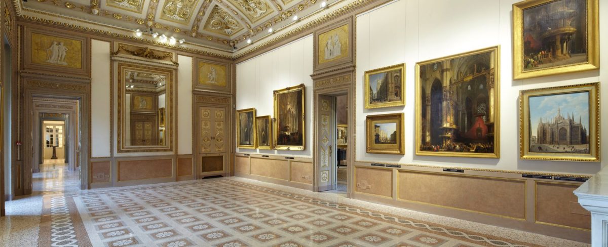 Museum building interior