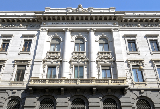 Facciata Palazzo Beltrami (Ex Banca Commerciale Italiana)