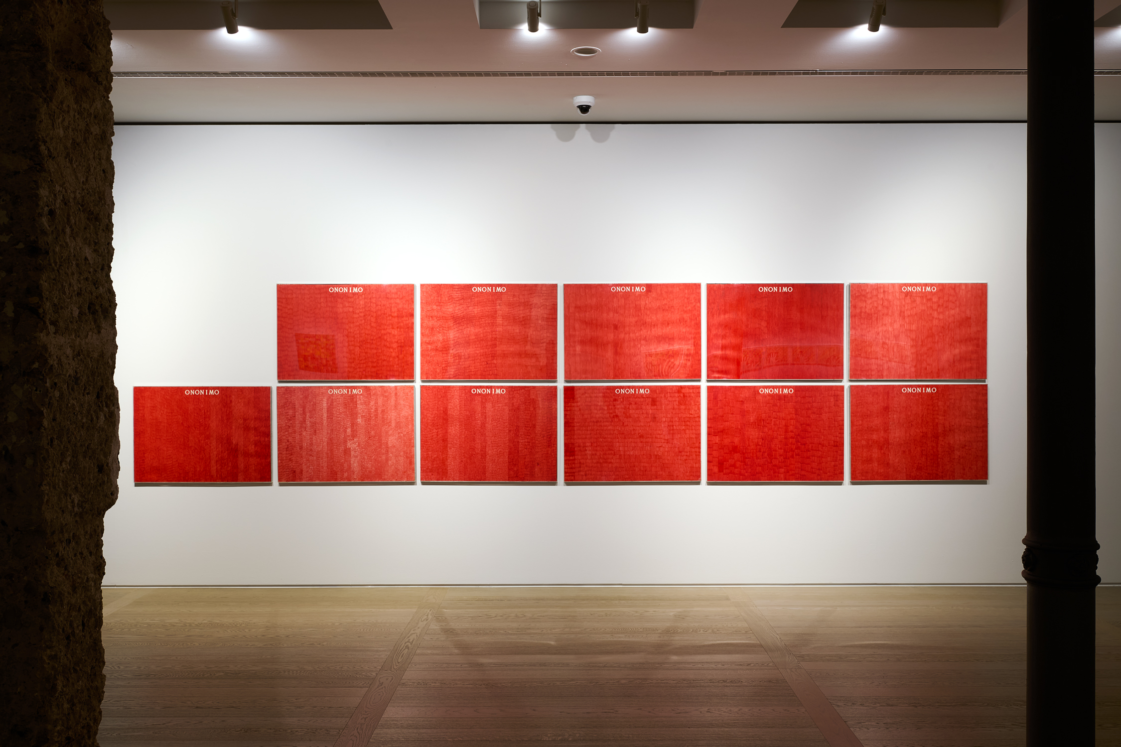 Percorso espositivo Alighiero e Boetti - Ononimo