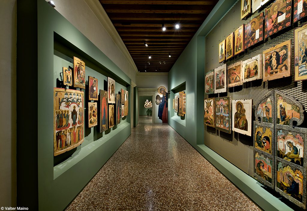 Interno Gallerie d'Italia - Vicenza, collezione Le icone russe