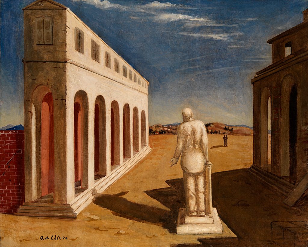 Giorgio de Chirico. Piazza d'Italia Souvenir d'Italie