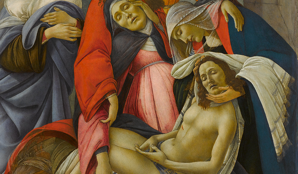 Compianto sul Cristo morto di Sandro Botticelli