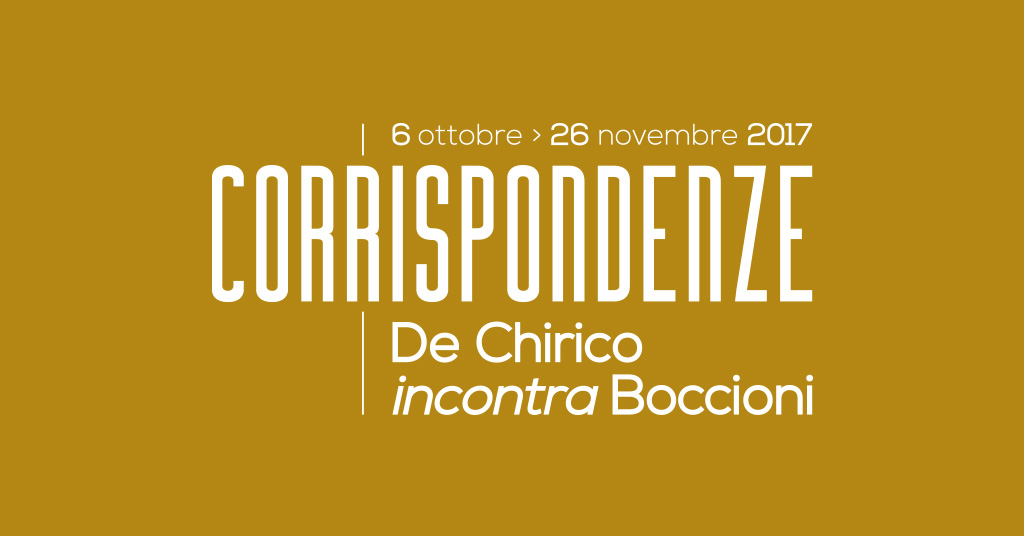 Mostra Corrispondenze De Chirico incontra Boccioni