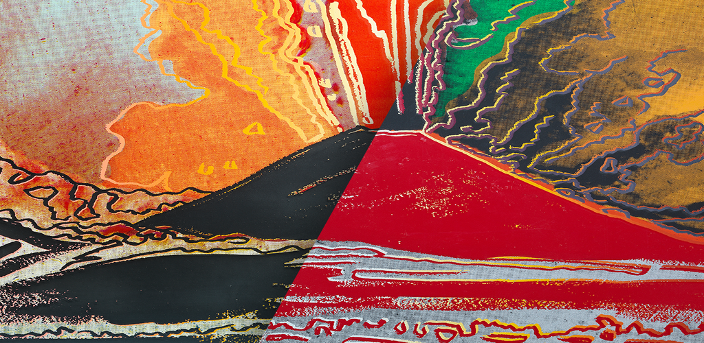 Vesuvius di Andy Warhol