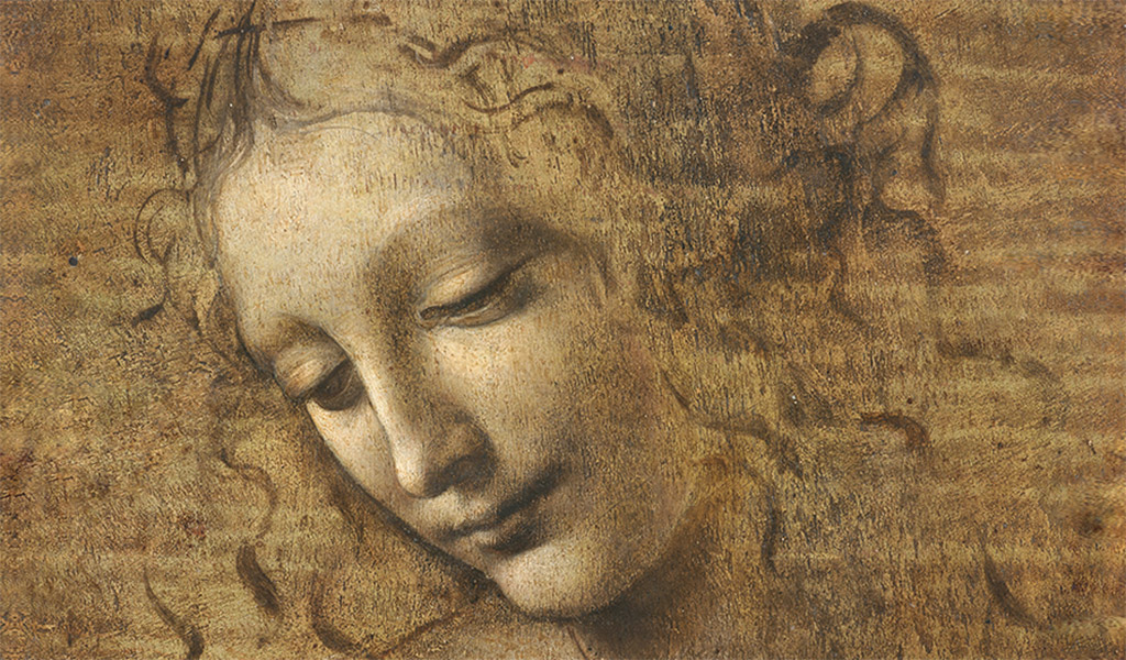 “La Scapiliata” di Leonardo da Vinci