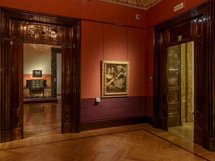 Allestimento mostra Rubens, Van Dyck, Ribera. La collezione di un principe