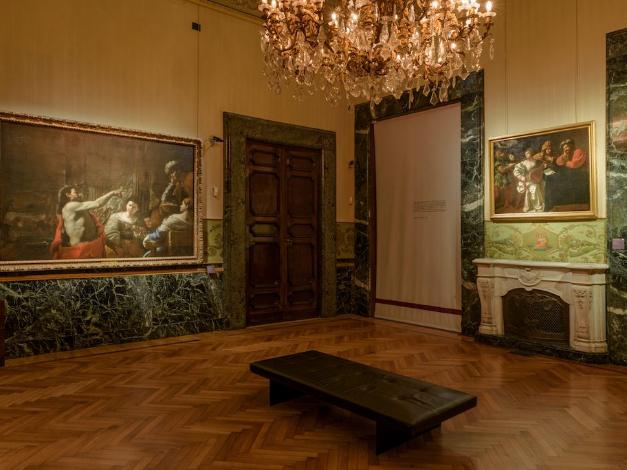 Allestimento mostra Rubens, Van Dyck, Ribera. La collezione di un principe