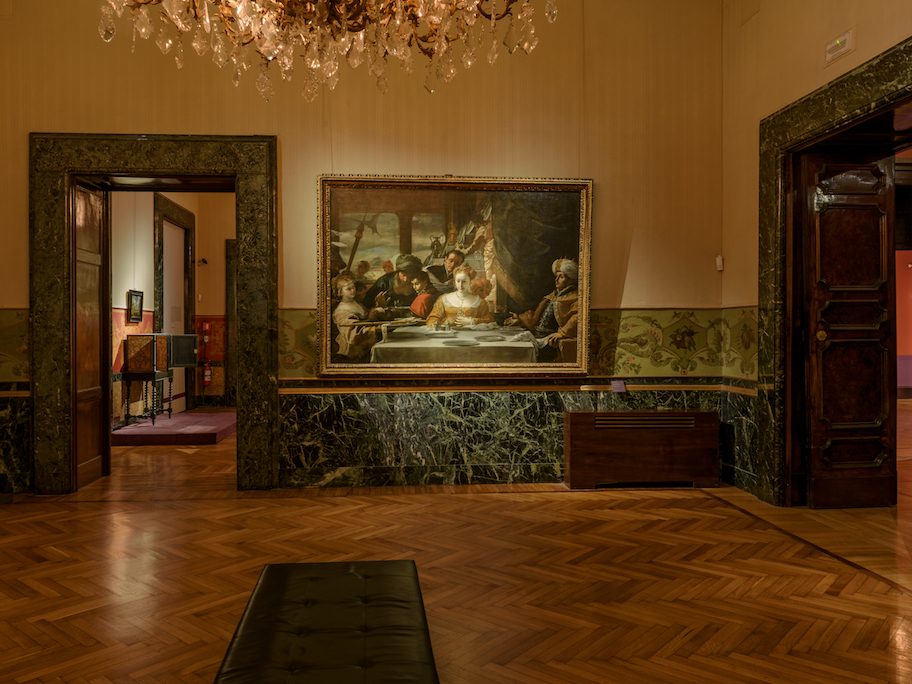 Allestimento mostra Rubens, Van Dyck, Ribera. La collezione di un principe