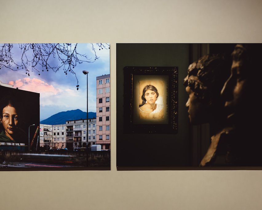 Allestimento mostra Metabolismo Napoletano