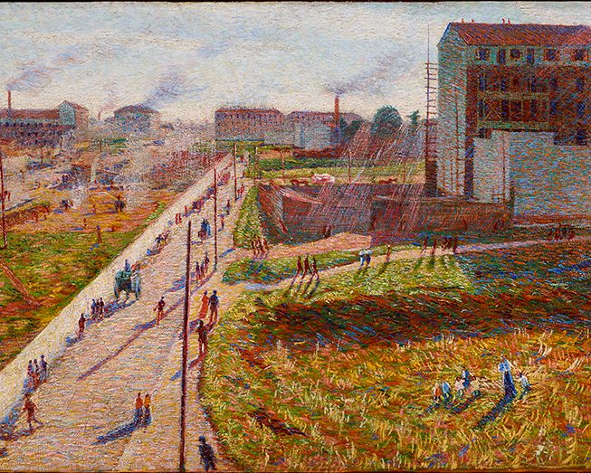 Officine a Porta Romana Umberto Boccioni