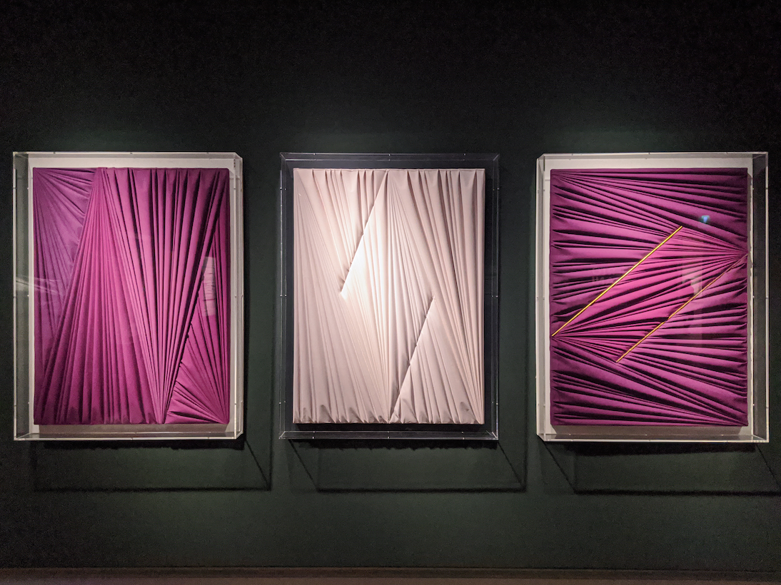 Allestimento mostra Umberto Mariani. Frammenti da Bisanzio. Atto terzo
