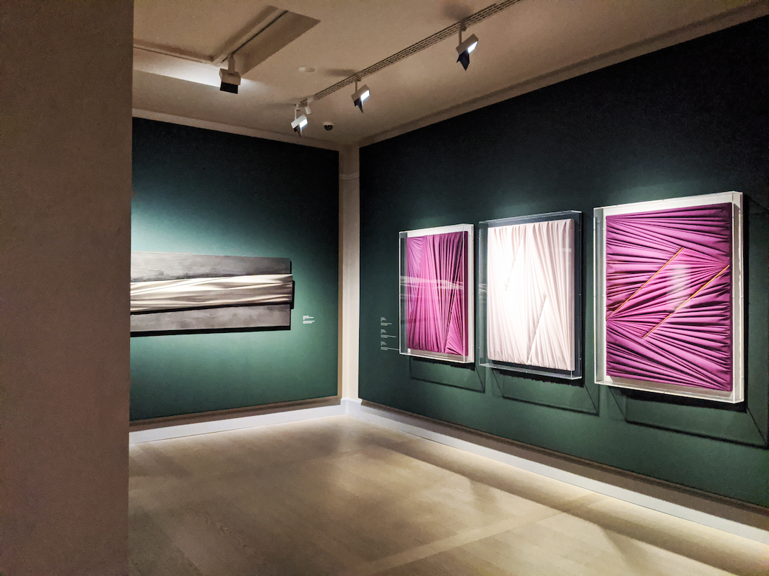 Allestimento mostra Umberto Mariani. Frammenti da Bisanzio. Atto terzo