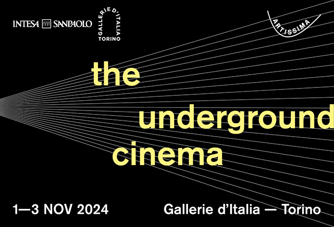 Artissima 2024 Torino - Underground Cinema