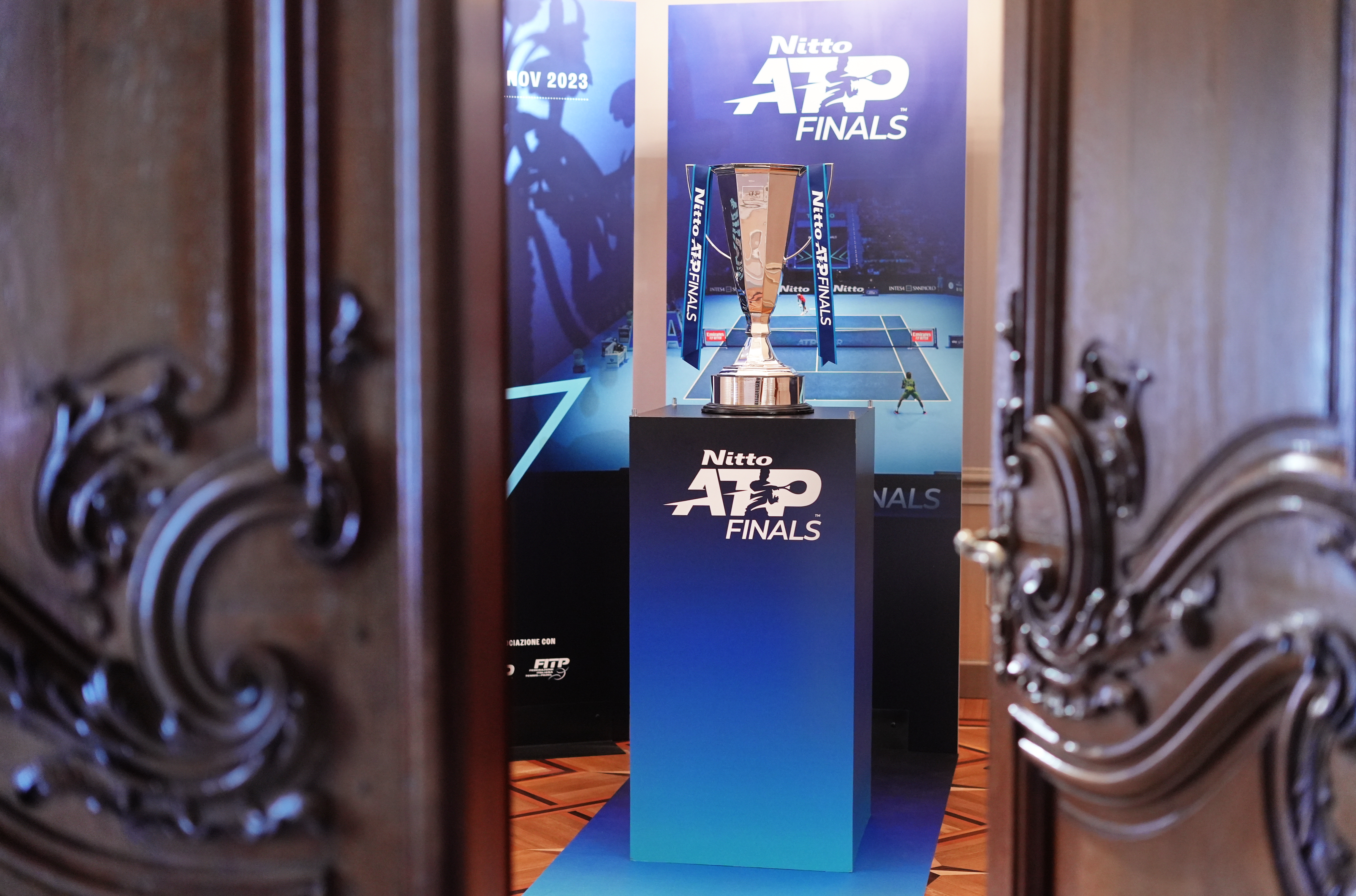 Nitto ATP Finals 2023 trophy