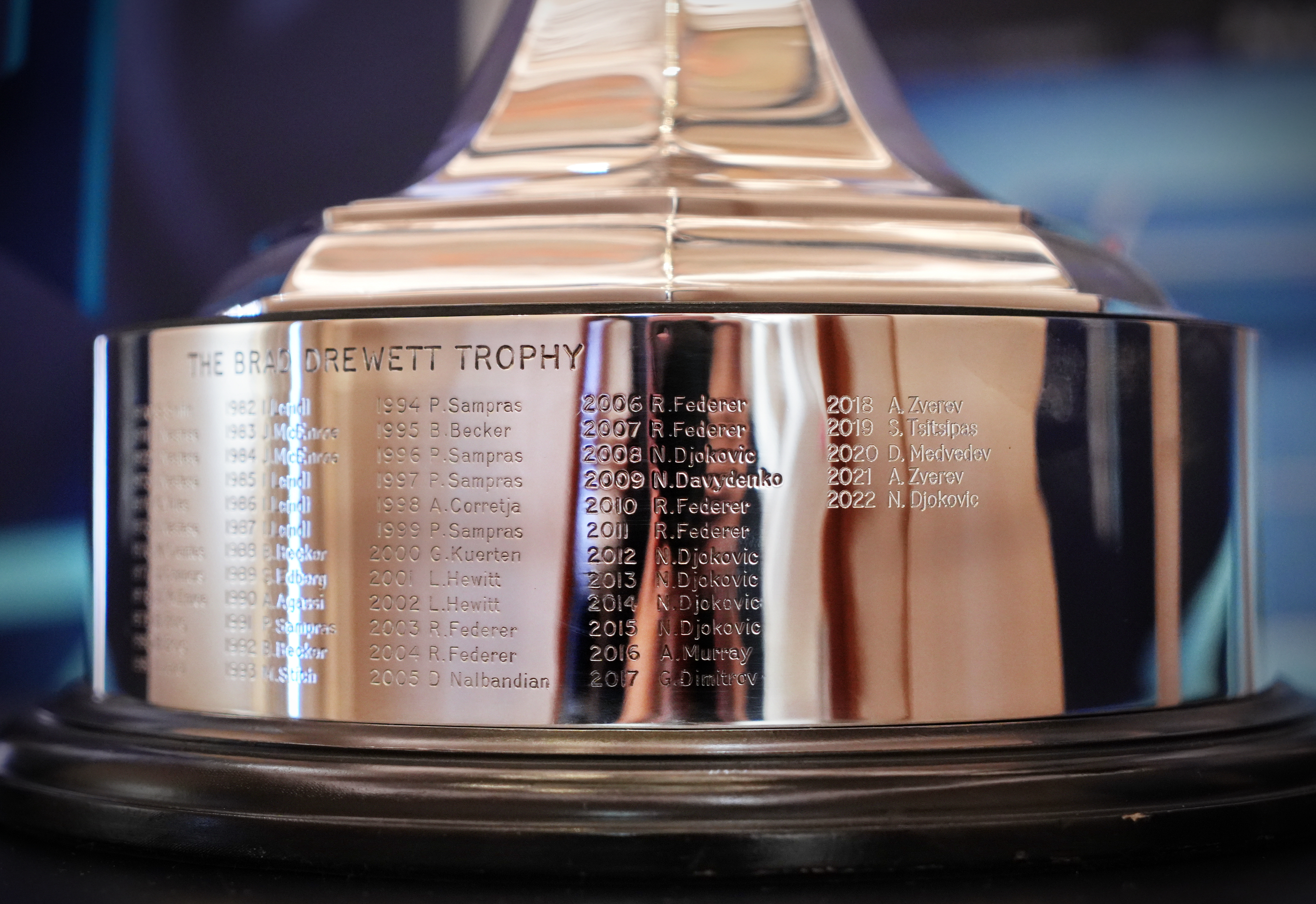 Nitto ATP Finals 2023 trophy