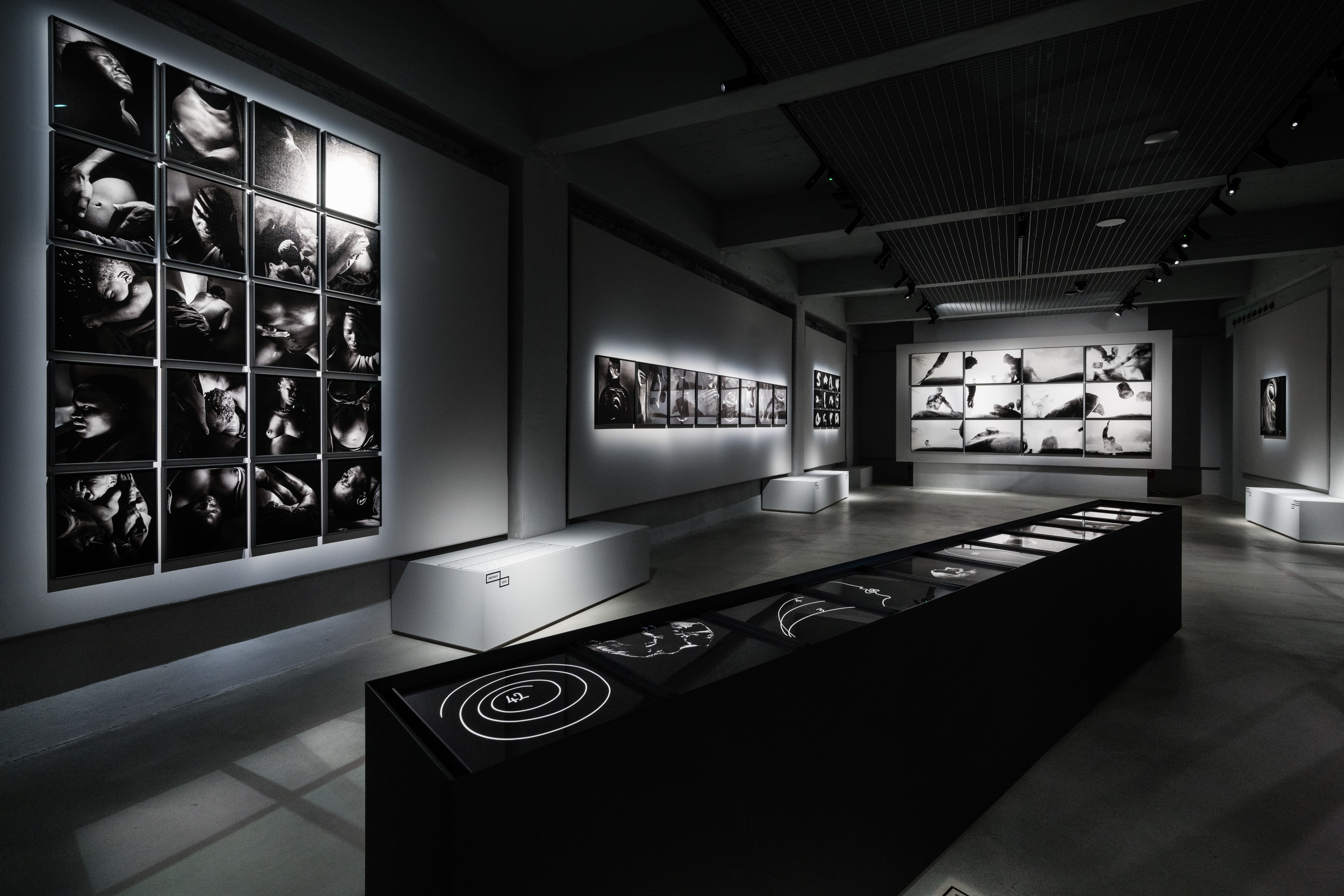 Allestimento sala mostra