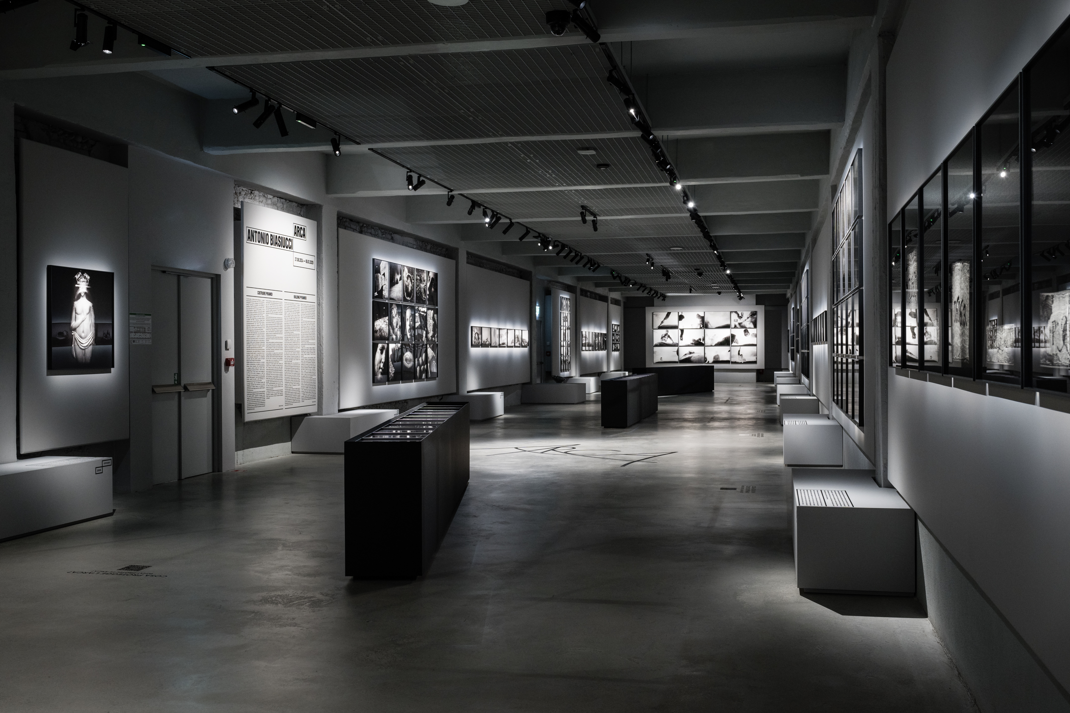 Sala allestimento mostra