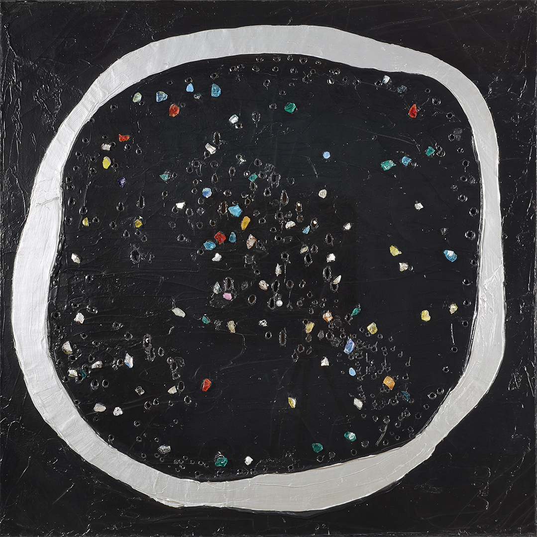 Spatial Concept, Venice Moon; Lucio Fontana