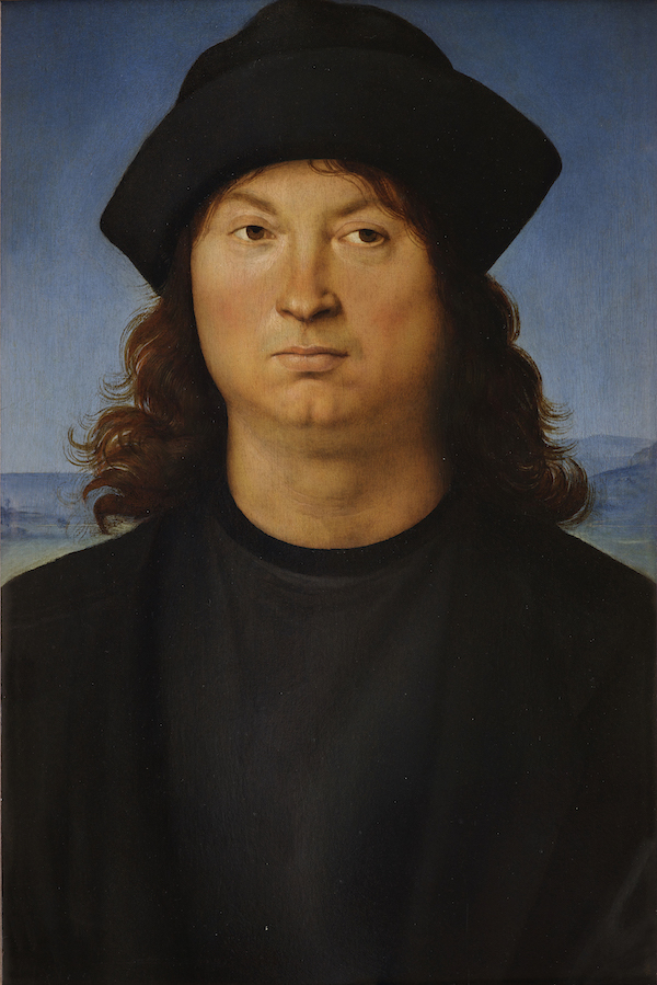 Raffaello Sanzio (attr.), Ritratto di Uomo, 1502/1504, olio su tavola, © Galleria Borghese / foto Mauro Coen