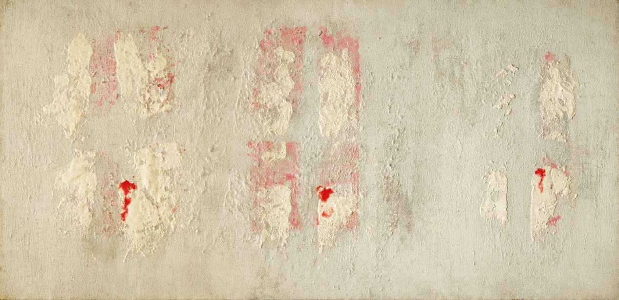 Toti Scialoja, Impronte bianche, 1959, Collezione Intesa Sanpaolo © Archivio Patrimonio Artistico Intesa Sanpaolo