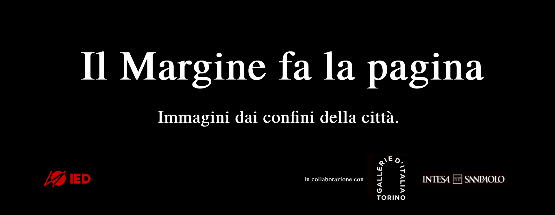 Il Margine fa la pagina – Immagini dai confini della città