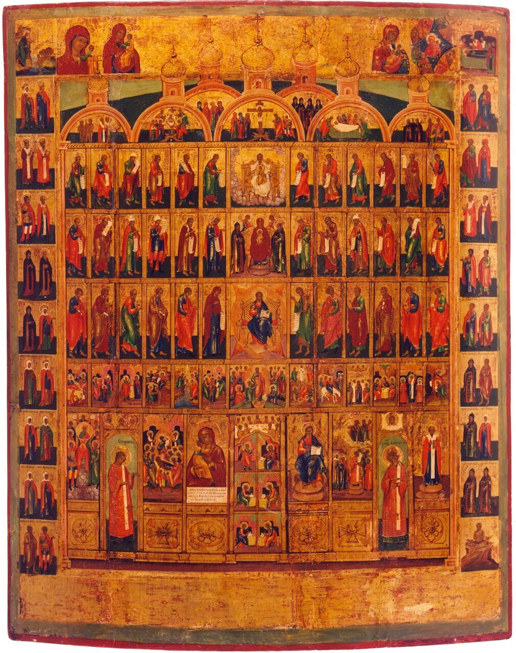 Raffigurazione di un'iconostasi