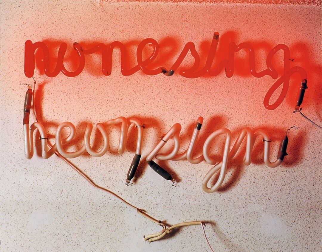 None Sing / Neon Sign