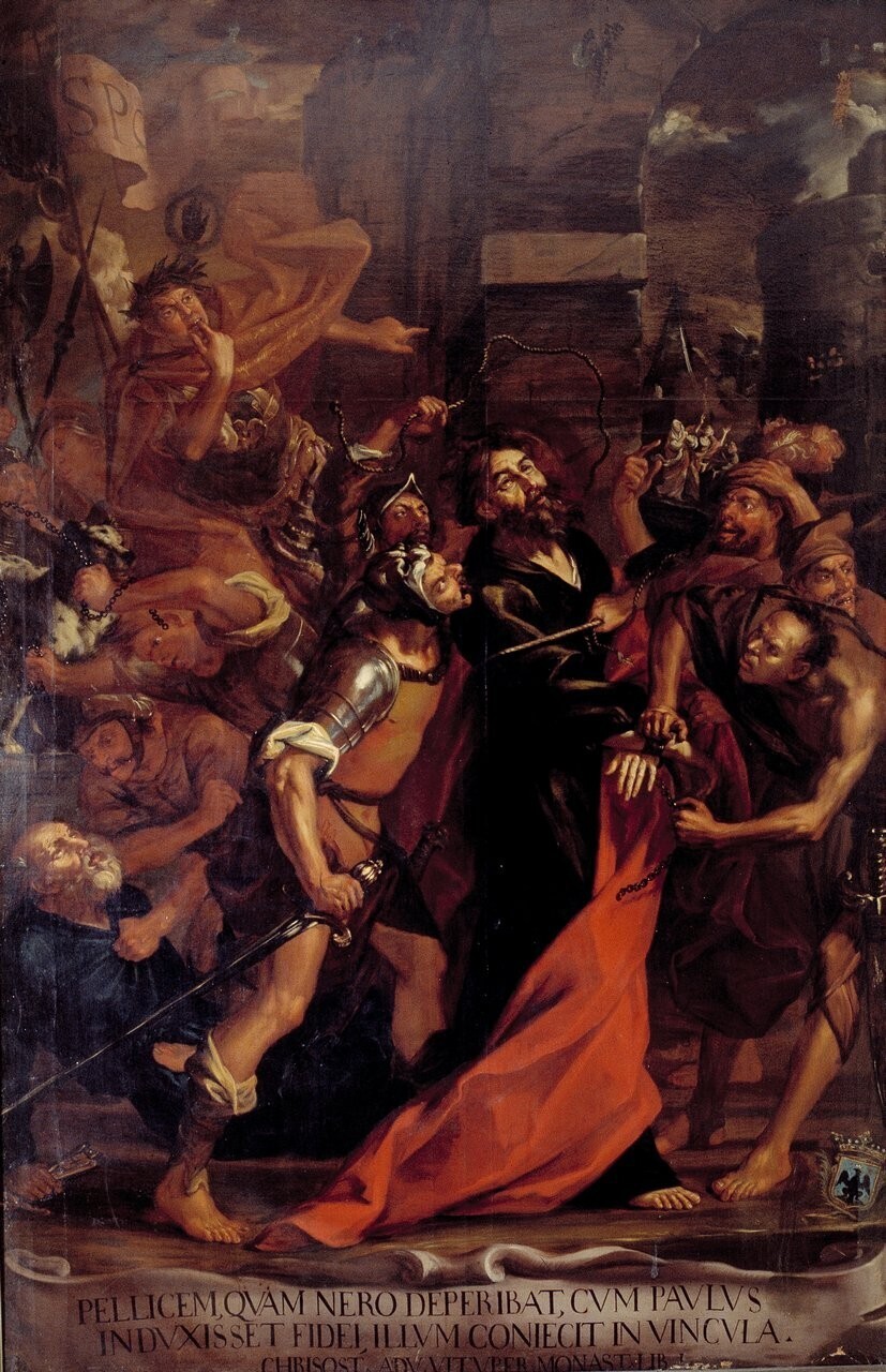 San Paolo e san Pietro condotti al martirio