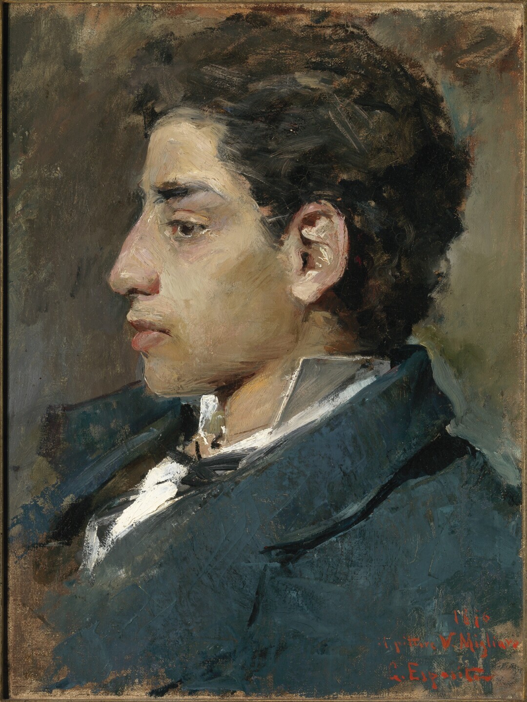 Ritratto del pittore Vincenzo Migliaro