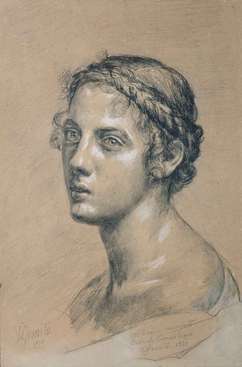 Ritratto di Irene, figlia del pittore  Carlo Siviero