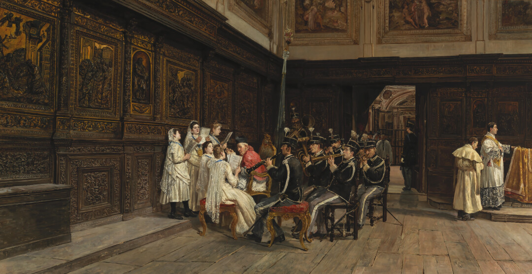 Prima della processione