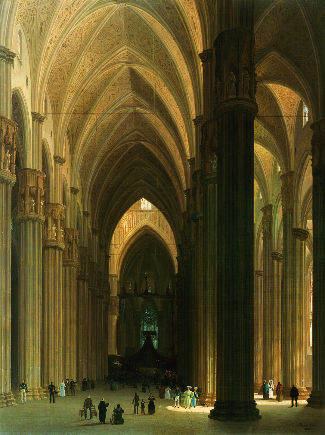 Interno del Duomo di Milano