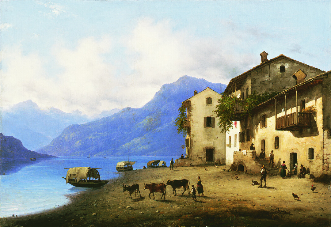 Veduta di Sala sul Lago di Como