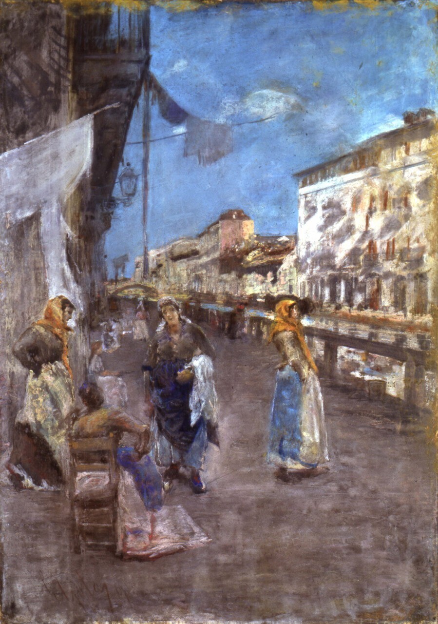 Lavandaie sul Naviglio