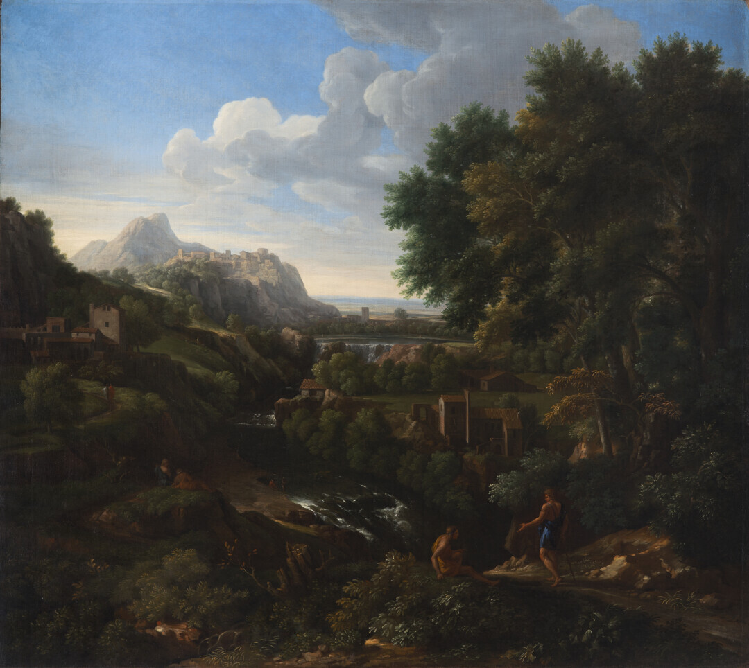 Paesaggio ideale della campagna romana