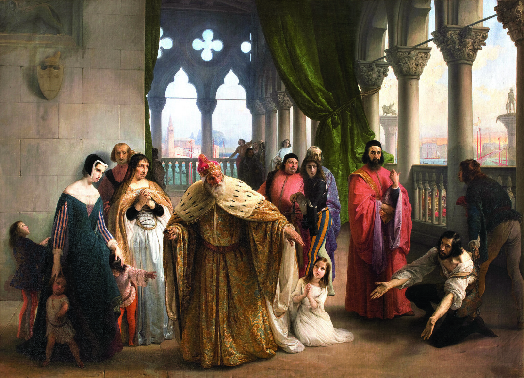L’ultimo abboccamento di Jacopo Foscari con la propria famiglia (I due Foscari)