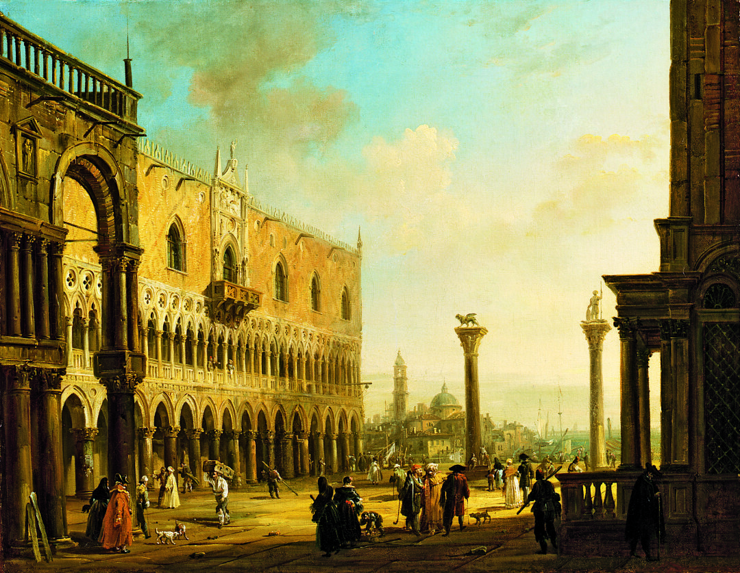 Veduta di Palazzo Ducale a Venezia