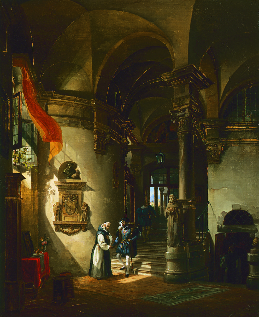 Carlo V si ritira nel convento di San Giusto nell’Estremadura