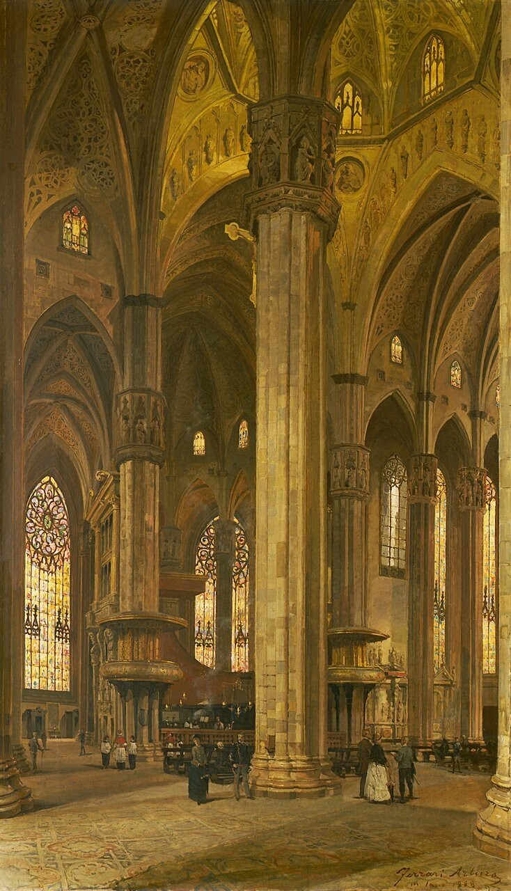 Interno del Duomo di Milano