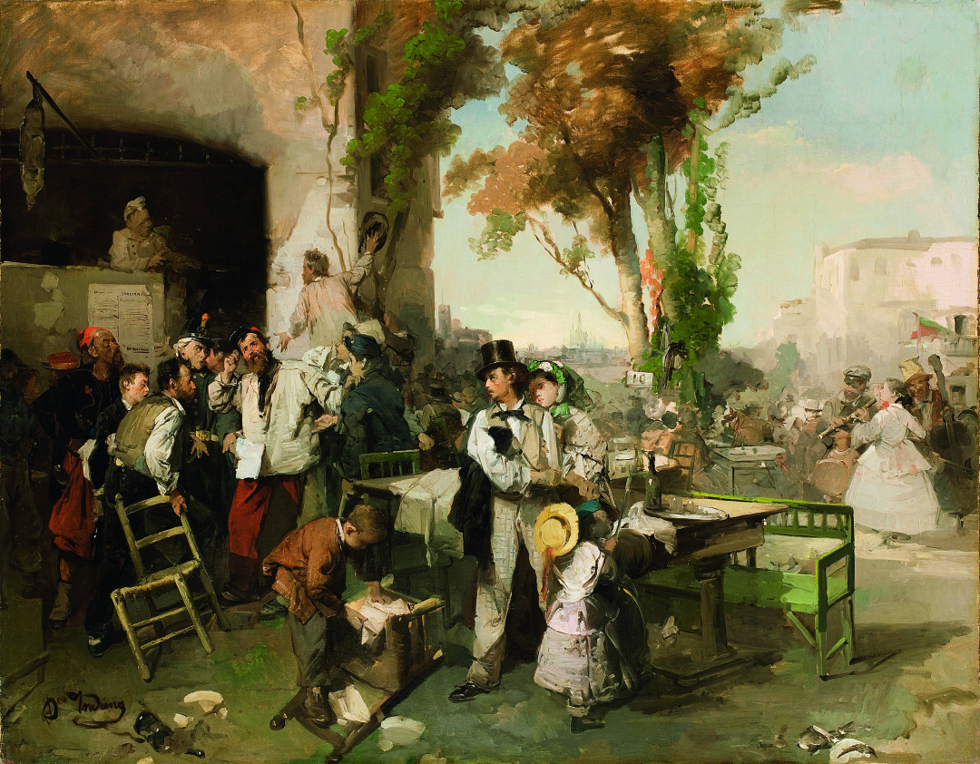 L’arrivo del Bollettino di Villafranca