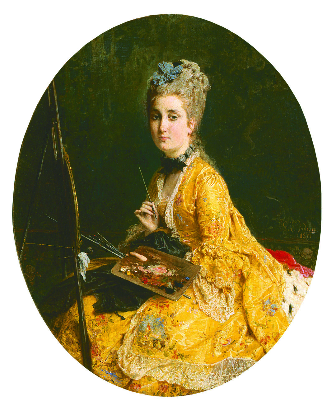 La pittrice