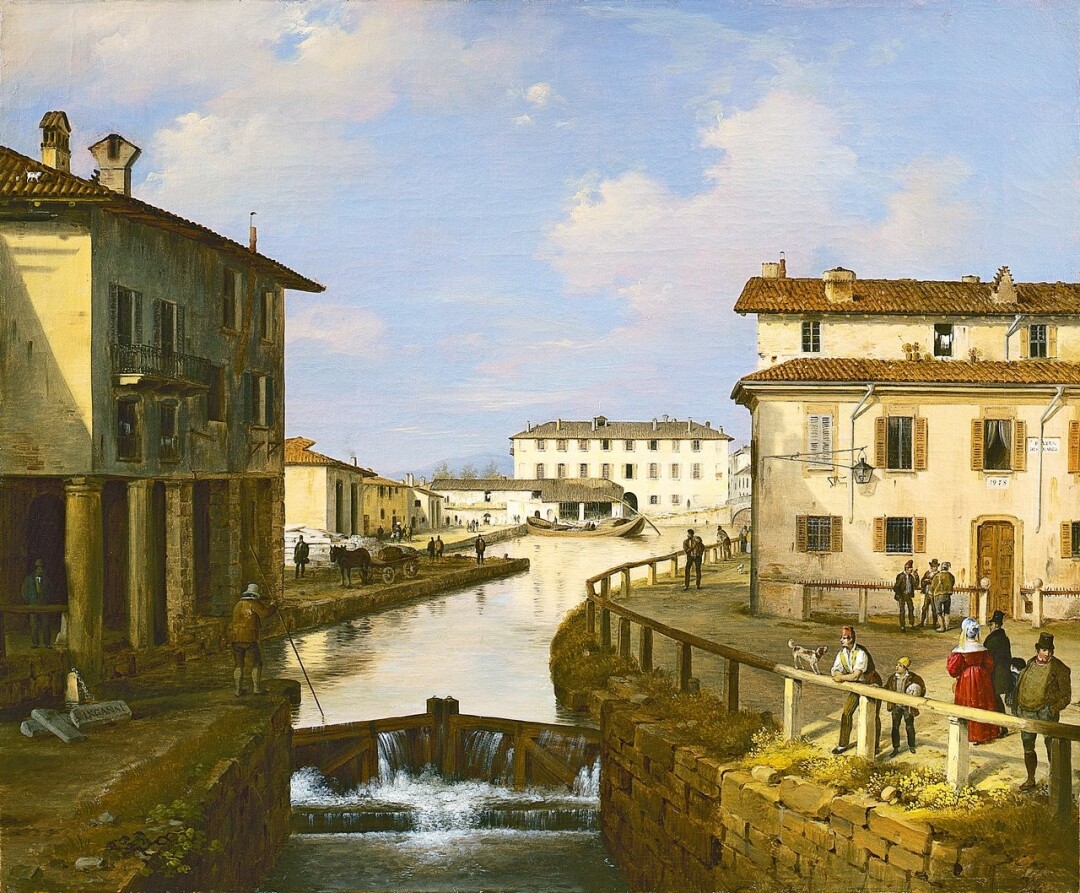 Il Naviglio dal ponte di San Marco