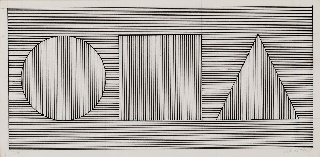 Geometric Figures With Lines In Two Directions (123)