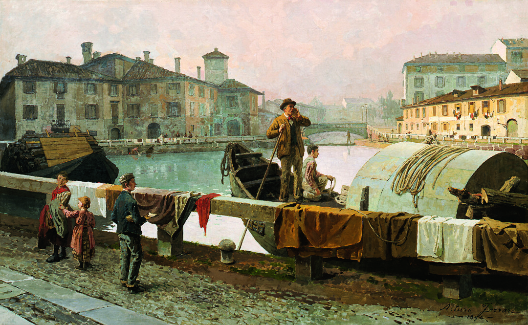 Milano, il Naviglio di Viarenna
