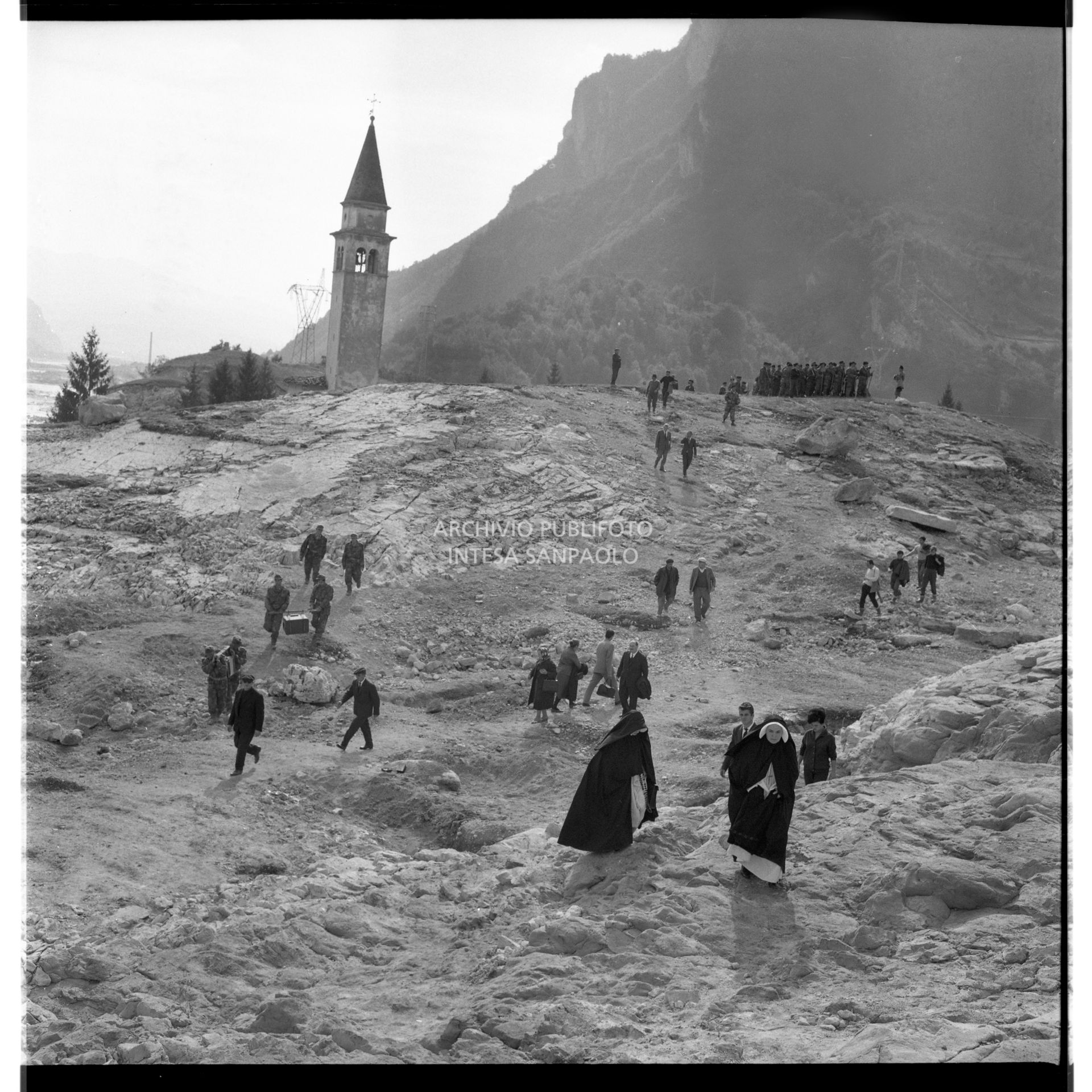 The Vajont Dam Disaster: destruction of Pirago di Longarone