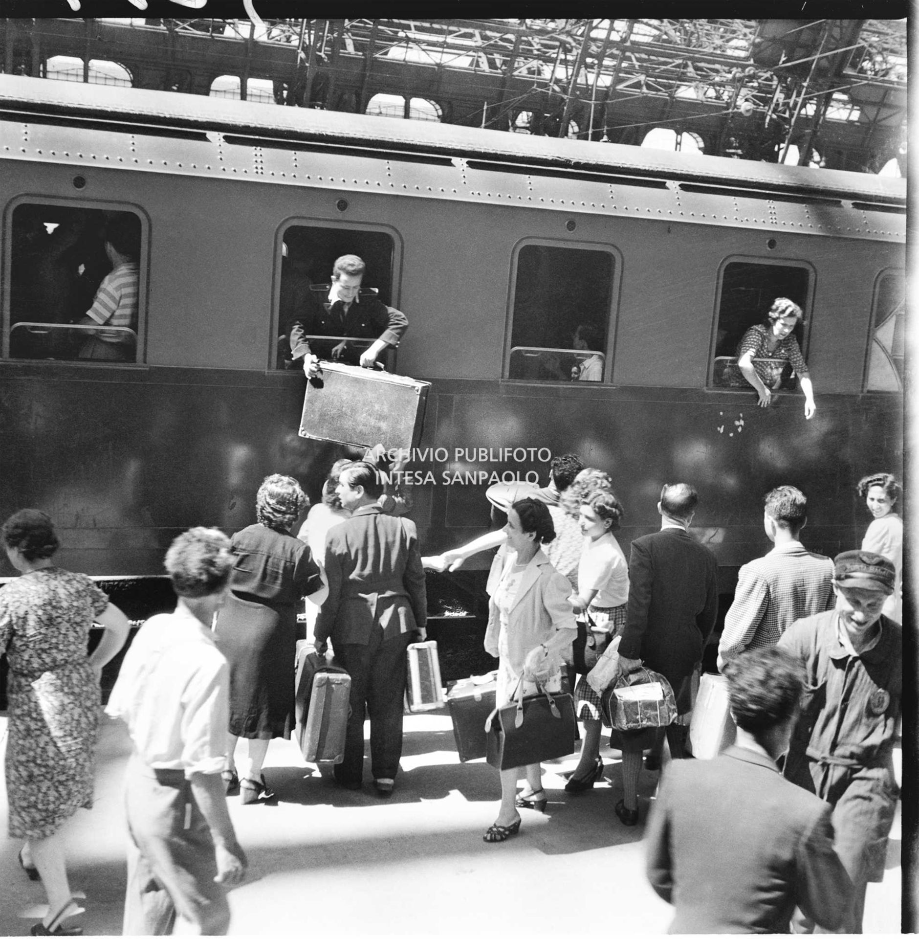 Esodo di Ferragosto alla Stazione Centrale di Milano