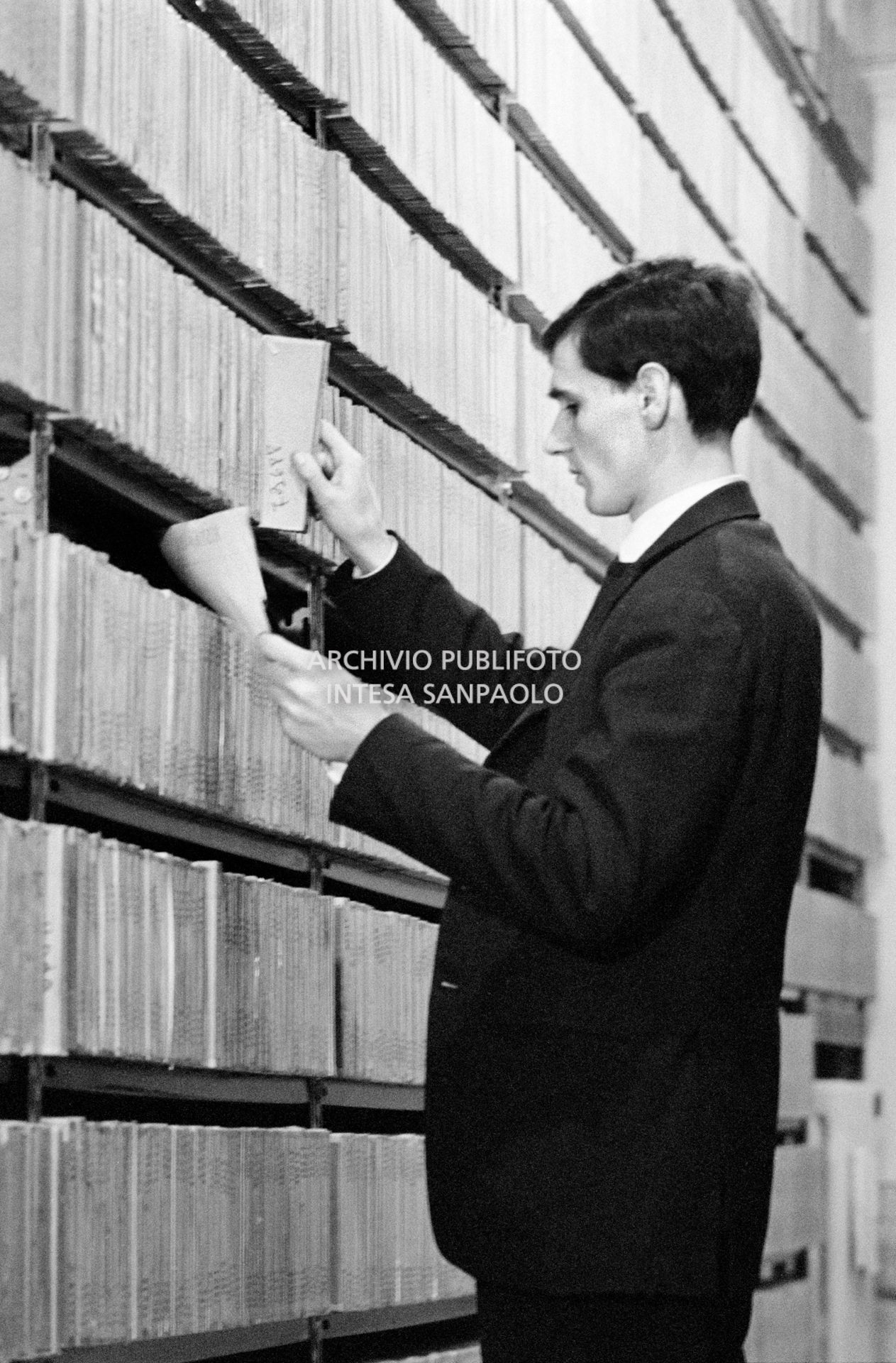 Archives of Publifoto agency in Milan