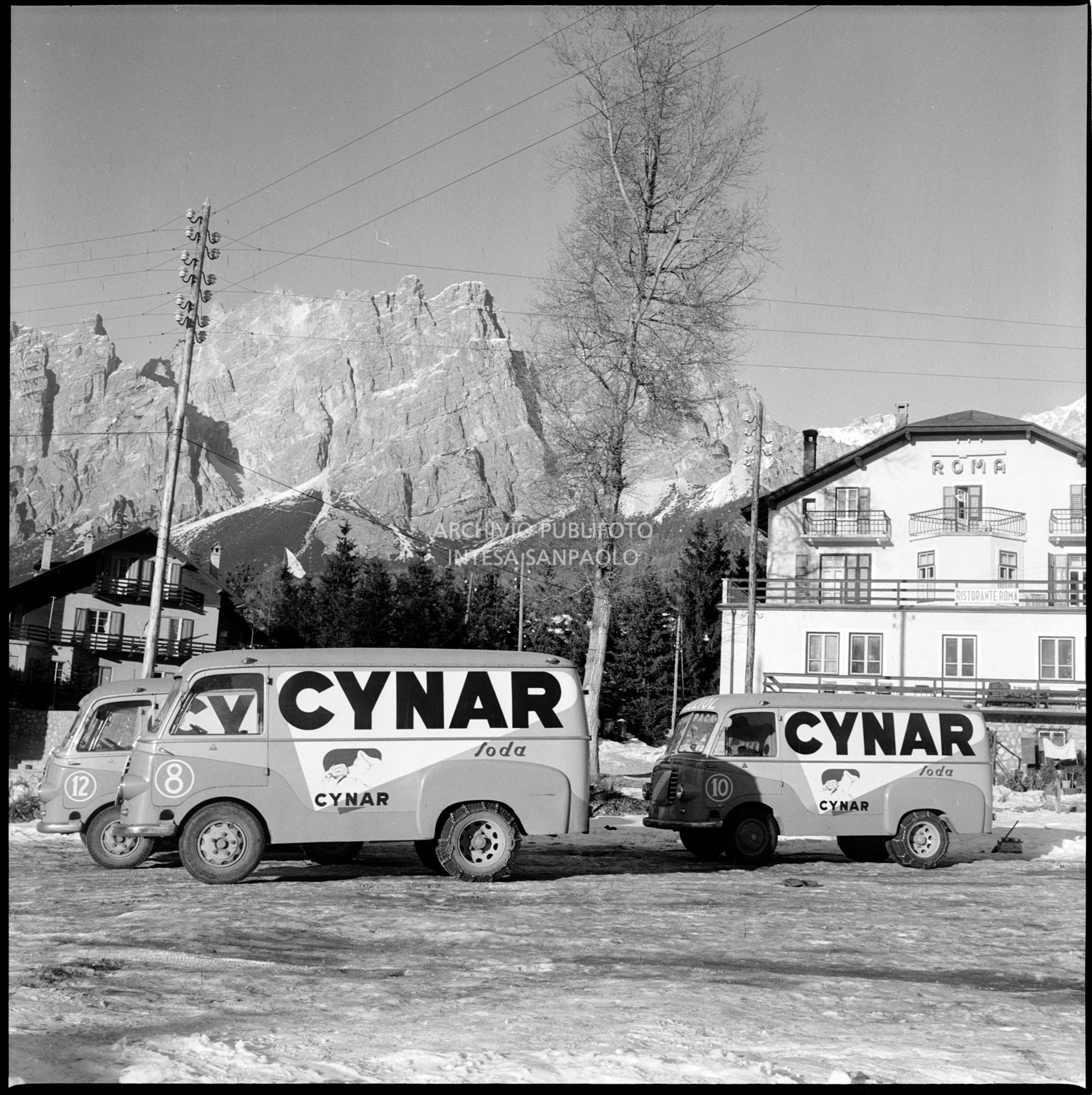 Vans advertising Cynar