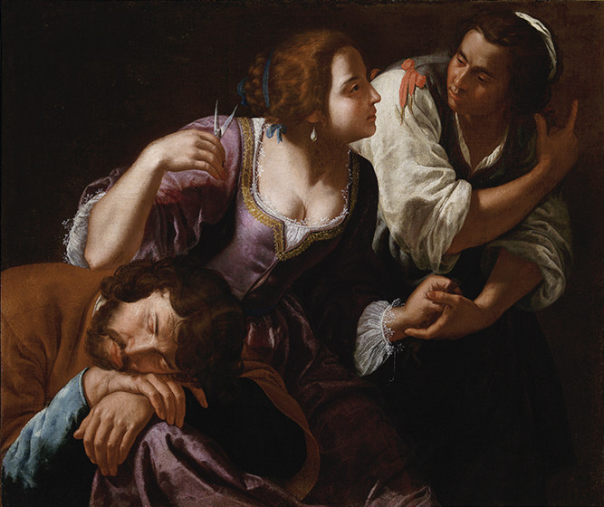 Samson and Delilah, Artemisia Gentileschi