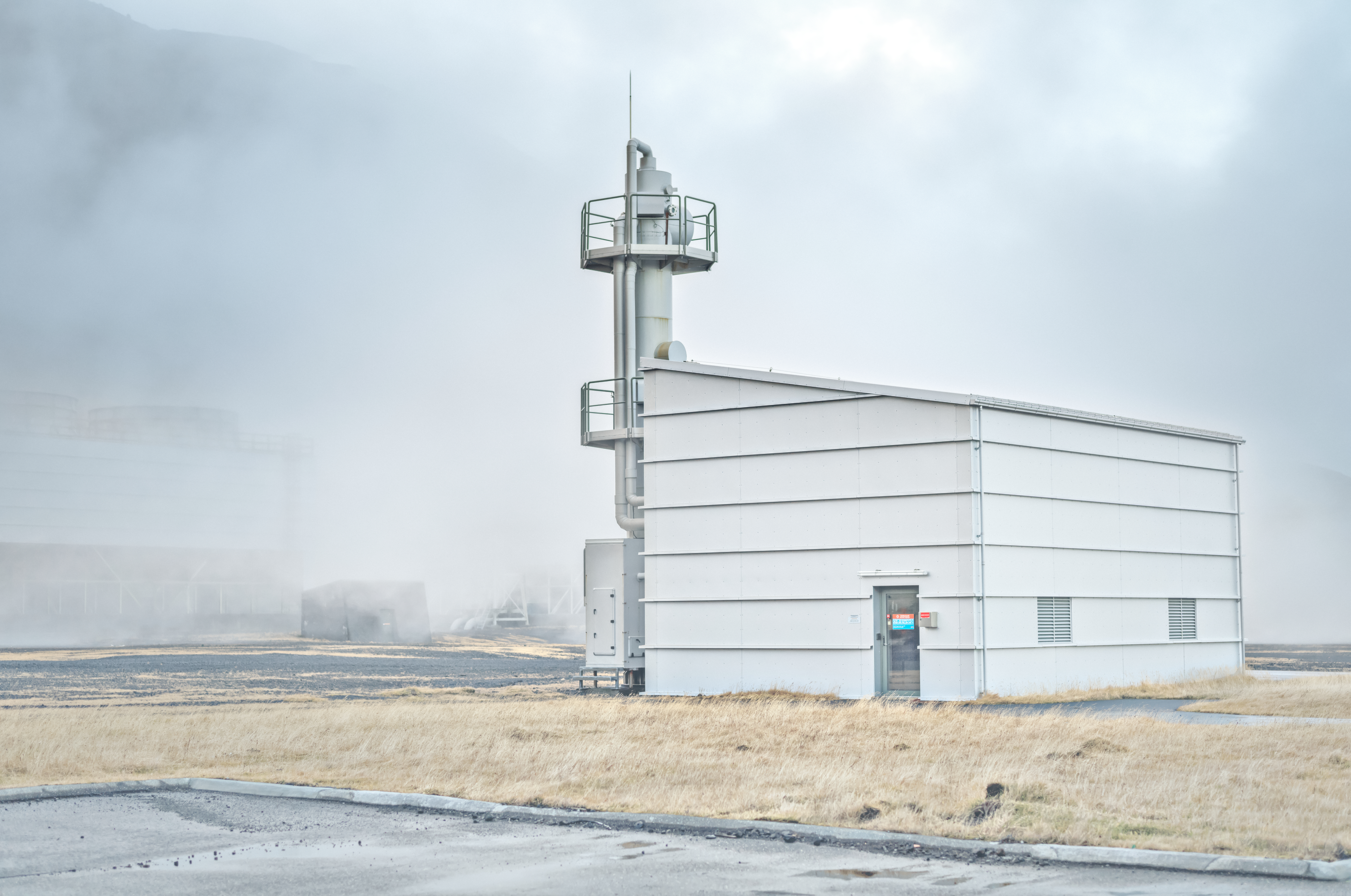 Carbon capture machine #3, Islanda, 2022 © Luca Locatelli
